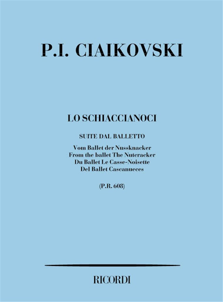 Lo Schiaccianoci. Suite Dal Balletto Op. 71A Nn.